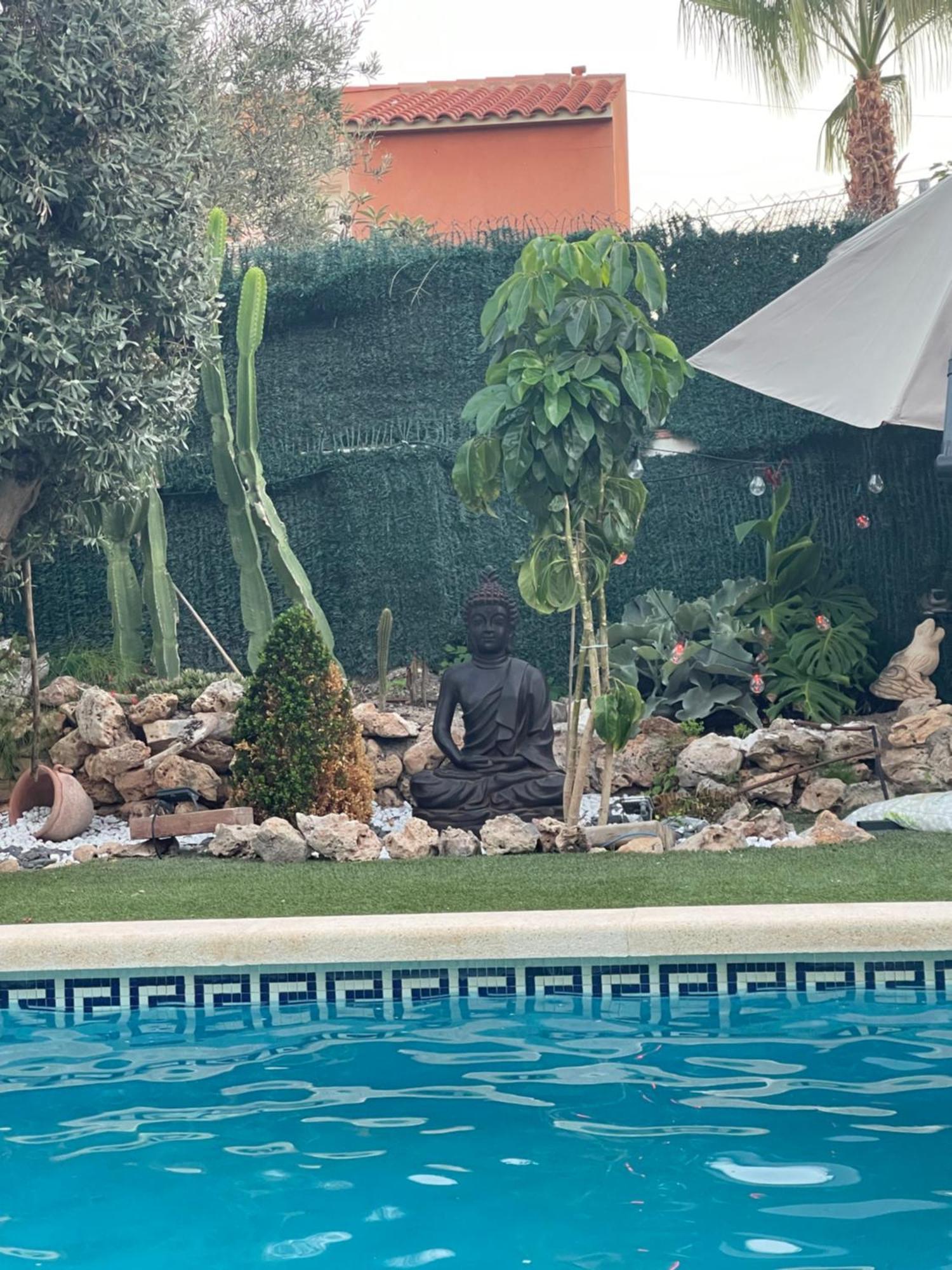 Suite Privada Frente A La Piscina Para 2 Personas Con Sofa Cama Para 2 Mas 4P No Es Casa Completa San Vicente Raspeig エクステリア 写真